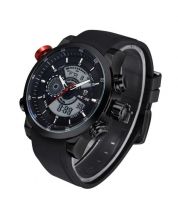  ساعة عملية ويدي كاجوال للرجال انالوج-رقمي سيليكون - 3401