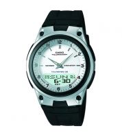  ساعة Casio Off White Dial Silicone Band Watch - AW-80-7AVDF