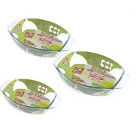 طقم 3 جاط بيضاوي    ، بايركس