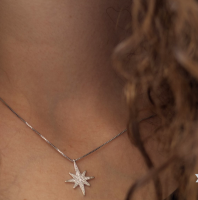 مجوهرات - سلسال مع تعليقة نجمة 