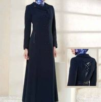 جلباب تركي Sarmina - كحلي داكن - 40 Eu