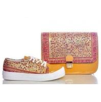 شوز سبور مع حقيبه - 39 Eu - عسلي داكن