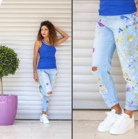 بلوزة  كاجوال  - S - نيلي 