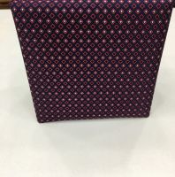 ربطة عنق مميزة  - كحلي وابيض واحمر 