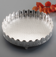 صينية حفة عالية مدور 