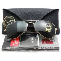 نظارة  Ray-Ban Sunglasses RB 3025 A with Black lens - اسود
