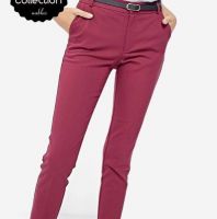 بنطلون stradivarius -  40 -  خمري