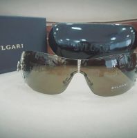 نظارات شمسية -bvlgari - بني غامق