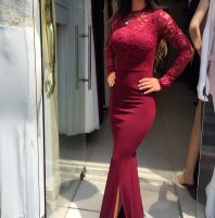  فستان كوكت - 2 - خمري