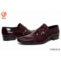 حذاء رجالي تركي  - 42 Eu - عنابي