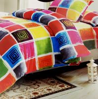 وجه ملحفه 4 قطع - متعدد الالوان - مزدوج/كامل