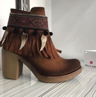 جزمة شتاء موديل 2018 شمواه - 38 Eu - بني متوسط