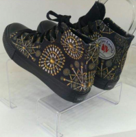 شوز  قماش موديل 2018 - 38 Eu - زيتي داكن