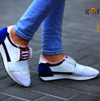 حذاء رياضي بناتي  - 39 Eu - ابيض و زهري 