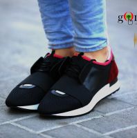حذاء رياضي بناتي  - 37 Eu - اسود و زهري