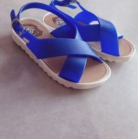 صندل بناتي  - 28 - ازرق غامق 