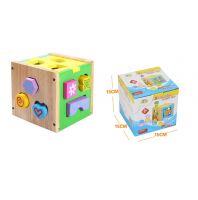 لعبة تطابق الاشكال الخشبية مع اماكنها