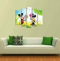 برواز خشب شكل ميكي ماوس 5 قطع 