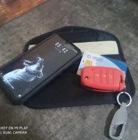 محفظة قطع الاشارة - اسود