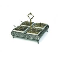 مضيفة يد 4 اقسام ذهبي