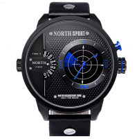 ساعة رياضية متعددة الوظائف ووتش الرجال غرامة مضادة للماء , عقارب باللون الازرق