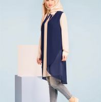 تونيك ألفينا 17-4173 صيفي لون نيلي - نمرة 38