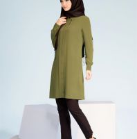 تونيك ألفينا 17-4176 صيفي لون زيتي - نمرة 38