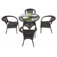 طاولة مع 4كراسي  ، ارابسك