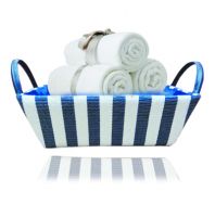 سلة قش ملون مخروط  996840