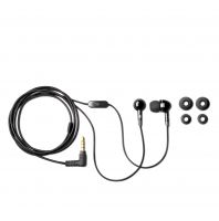 HP H1000 In Ear Headphones, Black - H2C23AA