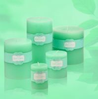 شموع دائرية secret garden spring