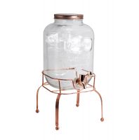 مطربان زجاج 5لتر مع حنفية  ،،honey