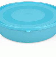 وعاء دائري مع غطاء m047