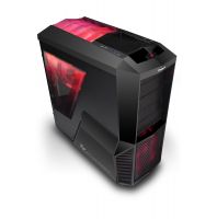 Zalman High Performance ATX Mid Tower Case - Red/Black Z11PLUS HF1