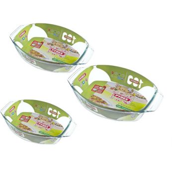 طقم 3 جاط بيضاوي    ، بايركس