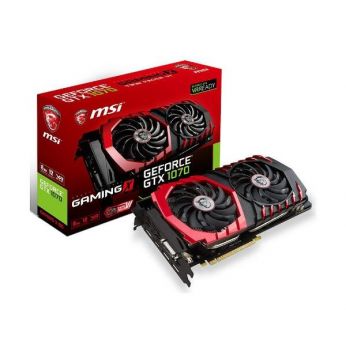 MSi GeForce  GTX 1070 8 GB GAMING X 8G 256-bit GDDR5X PCI Express 3.0 SLI