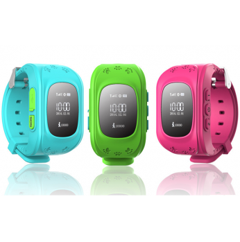 ساعة اتصال ومتابعة الموقع للطفل - متعدد الالوان - بلاستيك مطاطي - متعدد الالوان