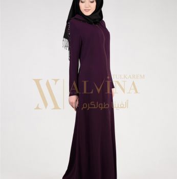 عباءة مميزة من Alvina  8248 - 42 - توتي