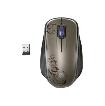  ماوس ليزر  Hp Wireless Laser Xv425aa - رمادي