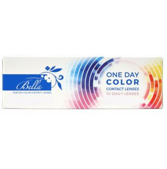بوكس عدسات لاصقة تجميلية من بيلا - مجموعة سيكريت اليومية - 5 ازواج متعددة الالوان