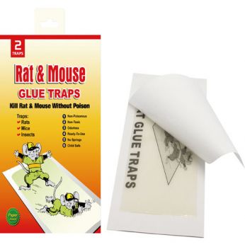 مصائد فئران 8 قطع Mouse Glue Traps  Plastic Board