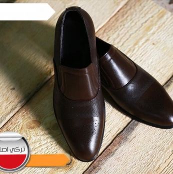 حذاء بدون رباط - 44 Eu - بني داكن