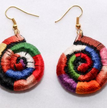 حلق مناجل بدون احجار 