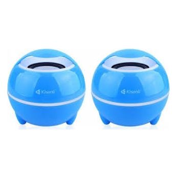 سماعات كمبيوتر Kisonli Speaker s-999  - ازرق