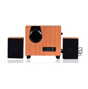 سماعات سبوفرMultimedea Speaker System SH508 - بني