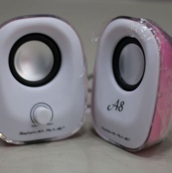 سماعات كمبيوتر Mini multimedea Speaker  E511  - زهري