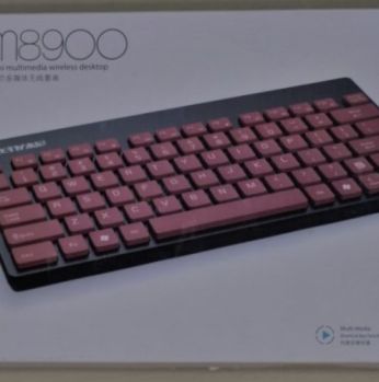 كيبورد+ماوس ويرليسFishio mini Keyboard&Mouse Wireless  BM8900