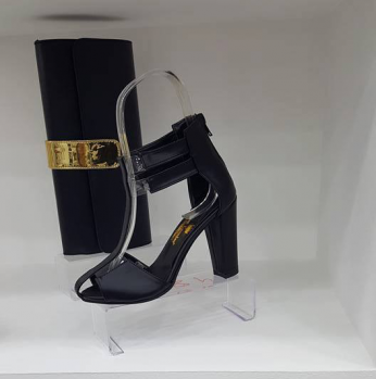 صندل مع حقيبه - 36 Eu - اسود