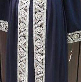 قفطان مغربي - 46 Eu - كحلي