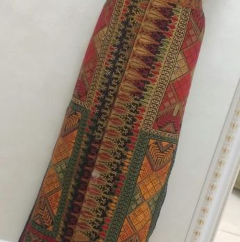 فستان مطرز - S - Dark Blue